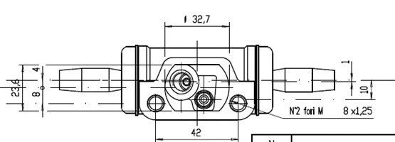 Wheel Brake Cylinder (VWC682)