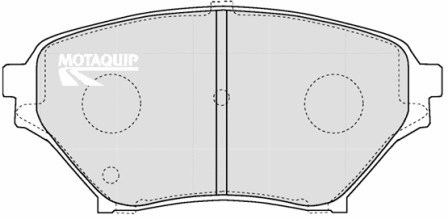 Brake Pad Set, disc brake (LVXL1210)