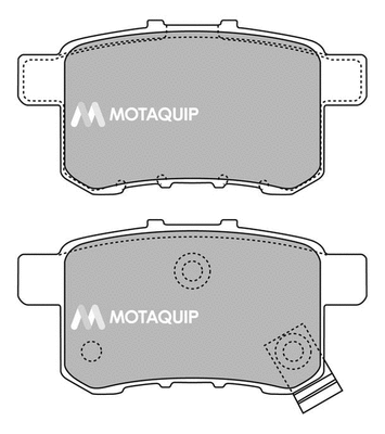 Brake Pad Set, disc brake (LVXL1448)