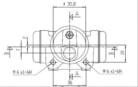 Wheel Brake Cylinder (VWC599)