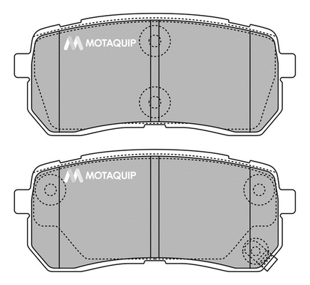 Brake Pad Set, disc brake (LVXL1421)