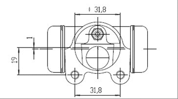 Wheel Brake Cylinder (VWC669)