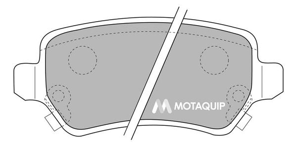 Brake Pad Set, disc brake (LVXL1117)