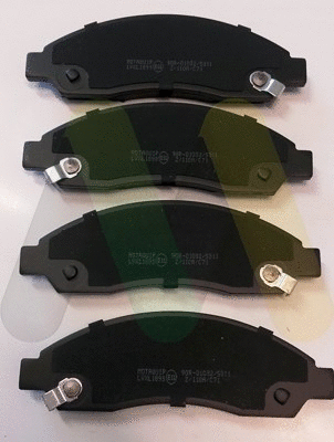 Brake Pad Set, disc brake (LVXL1893)