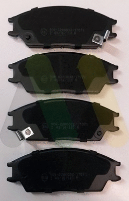 Brake Pad Set, disc brake (LVXL1879)