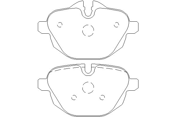 Brake Pad Set, disc brake (LVXL1667)