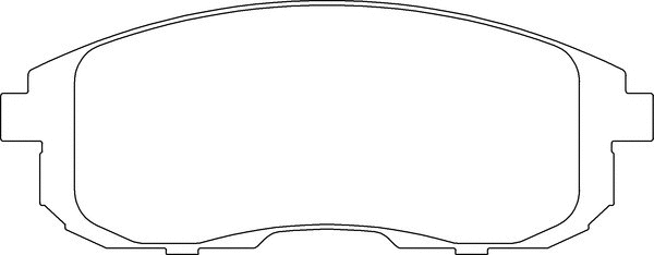 Brake Pad Set, disc brake (LVXL1643)