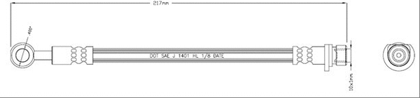 Brake Hose (VBJ575)