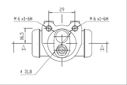 Wheel Brake Cylinder (VWC346)
