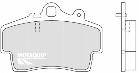 Brake Pad Set, disc brake (LVXL1226)