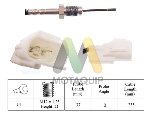 Sensor, exhaust gas temperature (LVET226)