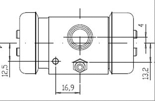 Wheel Brake Cylinder (VWC489)