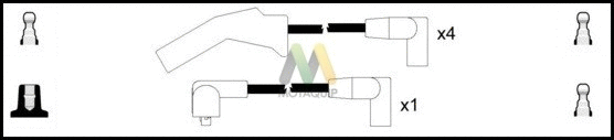 Ignition Cable Kit (LDRL1741)