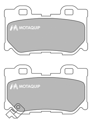 Brake Pad Set, disc brake (LVXL1692)