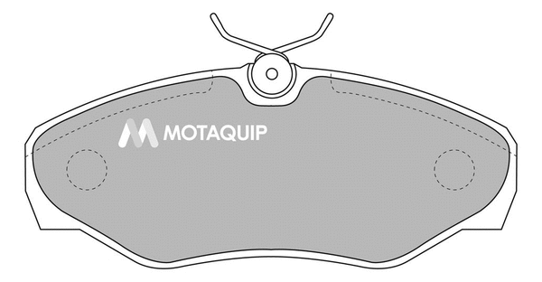 Brake Pad Set, disc brake (LVXL1122)