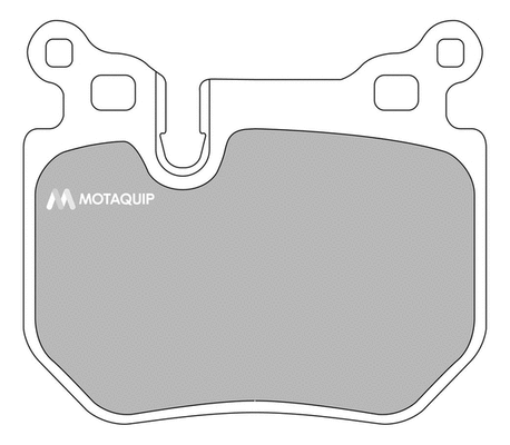 Brake Pad Set, disc brake (LVXL1699)