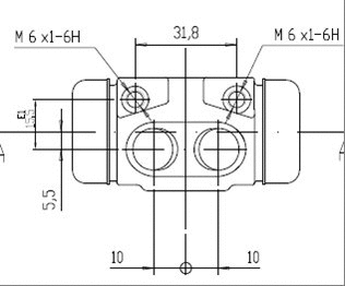 Wheel Brake Cylinder (VWC749)