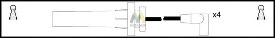 Ignition Cable Kit (LDRL1319)