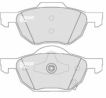 Brake Pad Set, disc brake (LVXL1186)