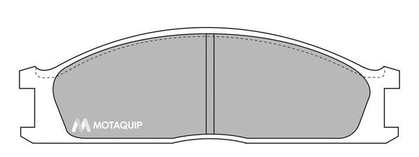 Brake Pad Set, disc brake (LVXL687)