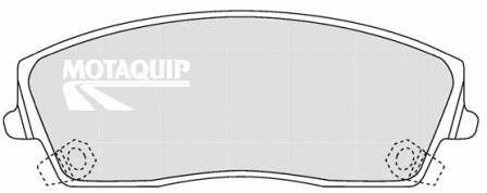 Brake Pad Set, disc brake (LVXL1347)