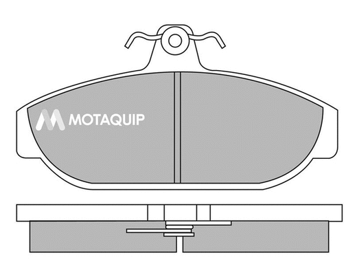Brake Pad Set, disc brake (LVXL369)