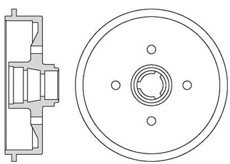 Brake Drum (VBD636)