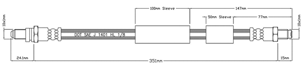 Brake Hose (VBJ138)