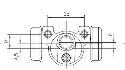 Wheel Brake Cylinder (VWC575)