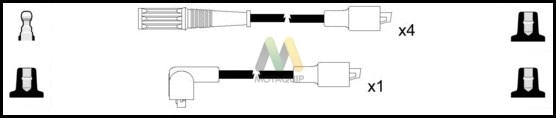 Ignition Cable Kit (LDRL1768)