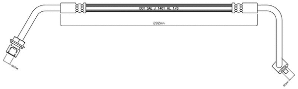 Brake Hose (VBH694)