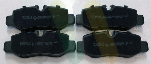 Brake Pad Set, disc brake (LVXL1863)