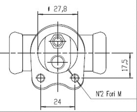 Wheel Brake Cylinder (VWC745)