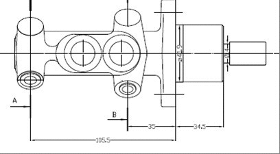 Brake Master Cylinder (VMC250)