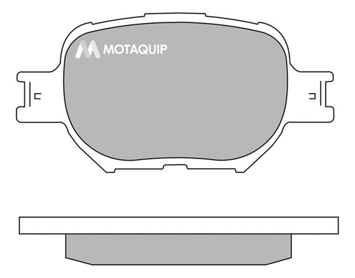 Brake Pad Set, disc brake (LVXL1011)