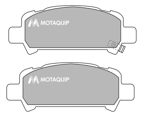 Brake Pad Set, disc brake (LVXL1010)