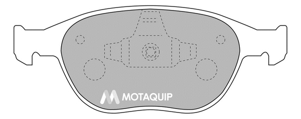 Brake Pad Set, disc brake (LVXL1046)