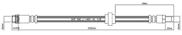 Brake Hose (VBJ106)