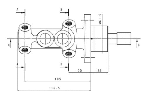 Brake Master Cylinder (VMC171)