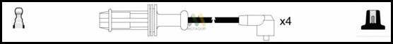 Ignition Cable Kit (LDRL427)