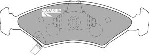 Brake Pad Set, disc brake (LVXL1055)