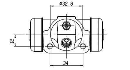 Wheel Brake Cylinder (VWC248)