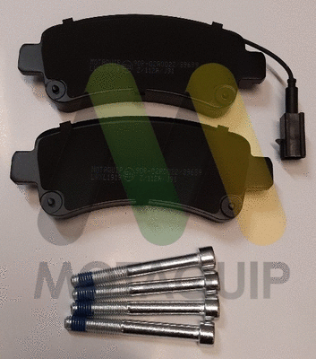 Brake Pad Set, disc brake (LVXL1919)