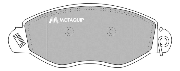 Brake Pad Set, disc brake (LVXL1021)