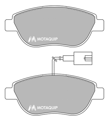 Brake Pad Set, disc brake (LVXL1719)