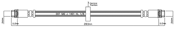 Brake Hose (VBH810)