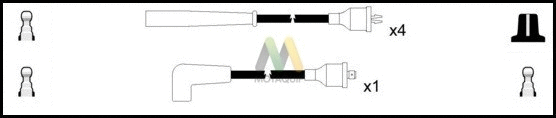 Ignition Cable Kit (LDRL1252)