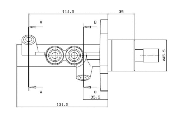 Brake Master Cylinder (VMC215)