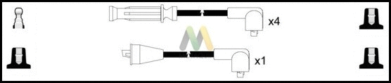 Ignition Cable Kit (LDRL1275)