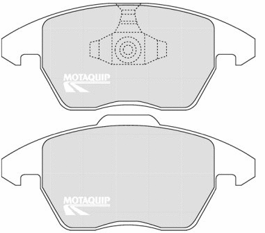 Brake Pad Set, disc brake (LVXL1254)
